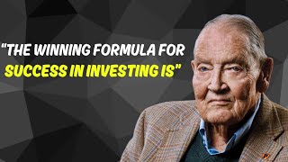 Investing Lessons from Legendary Founder of That Group Who Controls The World (Vanguard) JOHN BOGLE