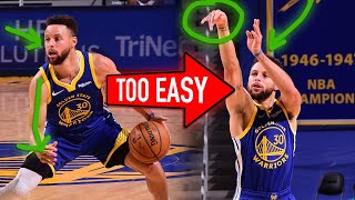 How Stephen Curry Gets SOOOOO MANY Open Shots | TRY THIS SECRET NOW!
