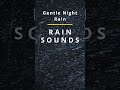 Gentle Night Rain | Rain Sounds to Sleep, Study and Relax