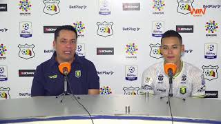 Rueda de prensa de Internacional tras su partido con Deportes Quindío