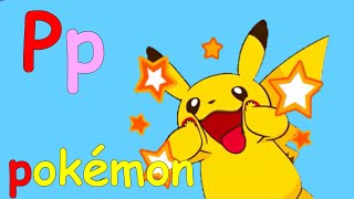 P for  Pikachu ⚡🐭⚡ Phonics Song | Kidzstation