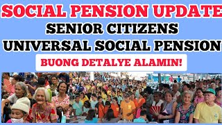 SOCIAL PENSION UPDATE SENIOR CITIZENS UNIVERSAL SOCIAL PENSION UPDATE #seniorcit