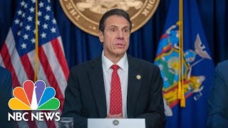 N.Y. Gov. Andrew Cuomo Holds Coronavirus Briefing | NBC News (Live Stream)