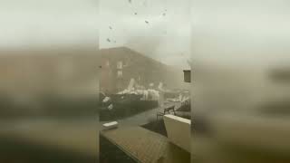 You never seen before! ⚠️ Scariest storms caught on tape in Poland! Incredible wind in Krakow!