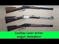 Comparison: 3 lever action airguns showdown at noon.