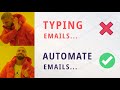 I automated emails with 10 lines of Python code.