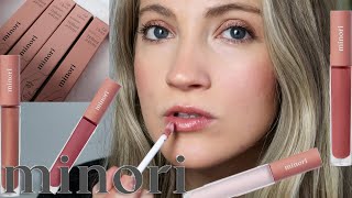 Minori Lip Gloss Review + Swatches (ALL 4 SHADES)