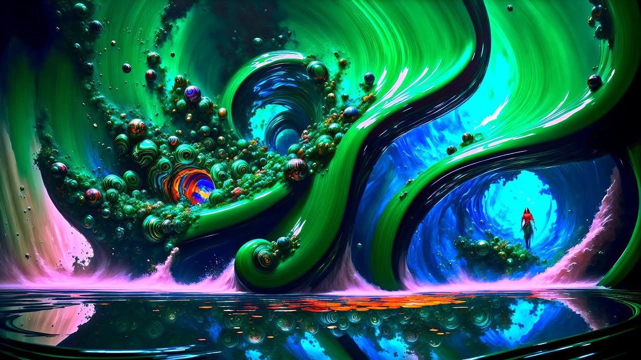 Ai Abstract Art Animation Ai Generated Soothing Animation 4k Uhd