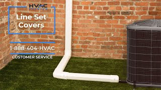 Durable Plastic Line Set Covers | HVAC Premium