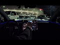 tesla full self driving 13.2.2 night drive to deerbrook mall in humble tx 4khd