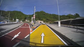 【前面展望】  和歌山県橋本市 やっちょん広場 ～ 大阪府河内長野市まで