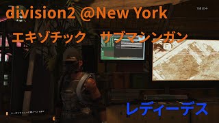 THE DIVISION 2 レディーデス　エキゾチック　サブマシンガン