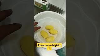 4 kartof ilə yemək bişirdim...#yemək bisirmək#axşama nə bişirim#tik tok videos#short video