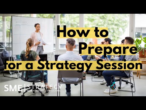 How to prepare for a strategic planning meeting