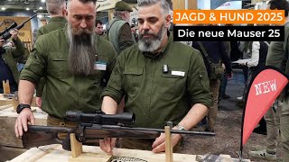 Jagd \u0026 Hund 2025: Die neue Mauser 25 - Der erste Geradezugrepetierer von Mauser