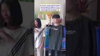 Kakak Adik Bertengkar, Sang Kakak Malah Gak Tega Melihat Adiknya Menangis 😄 #shorts #viral