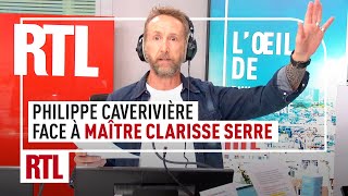Philippe Caverivière face à Maître Clarisse Serre