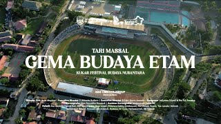 Tari Massal Kukar Festival Budaya Nusantara 2024 - Kutai Kartanegara