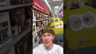 I Invaded Walmart With My Minion Army #shorts