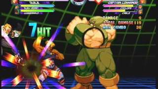 MvC2: Guile 100% Combo (1 Meter)