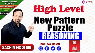Puzzle for SBI Clerk Mains | Mains Level Puzzles | SBI PO Mains Puzzles 2020 | Sachin Modi Reasoning