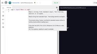 Python Part One: Variables, Input, Strings, Formatting, & Concatenation