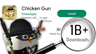 Chicken Gun Got 1 Billion Downloads!