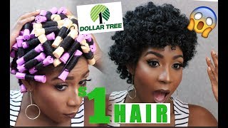 How To Perm Rod Set On Twa Natural Hair