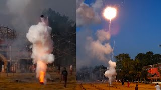 Massive Daytime Salute Shells | Puthiyakavu 2024 | 6\