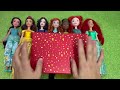 disney princess doll makeover ~ diy miniature ideas for barbie wig dress faceup and more diy