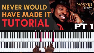 Never Would Have Made It (Marvin Sapp) Tutorial