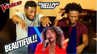 Kimberly - Hello | The voice of Holland | The Blind Auditions | Season 8 (REACTION)