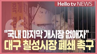 [전화연결] '국내 마지막 개시장 없애자' 대구 칠성시장 폐쇄 촉구