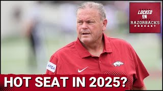 Is Arkansas Razorbacks' Sam Pittman on Hot Seat in 2025? - SEC SQUAD