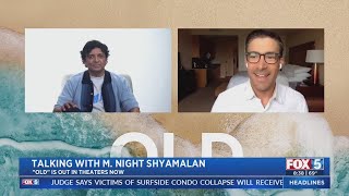 M. Night Shyamalan Talks 'Old' With Raoul Martinez