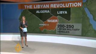 Large Libyan convoy 'arrives in Niger'