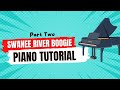 How to play the Swanee River Boogie | Piano Tutorial  (Part 2)