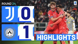 JUVENTUS-UDINESE 0-1 | HIGHLIGHTS | Udinese shock Juve in Turin | Serie A 2023/24