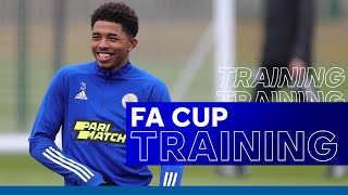 Leicester Train For FA Cup Quarter-Final | Leicester City vs. Manchester United | 2020/21