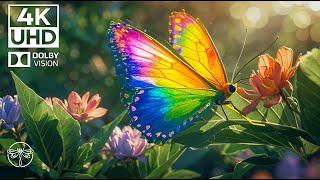 Graceful Butterflies 4K – Stunning Visuals Films with Relaxing Music, Soothing Music for Inner Peace