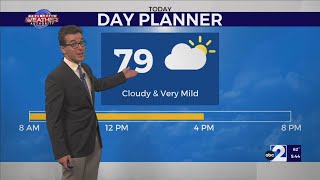 Lingering Clouds & Very Mild 6-5-2023