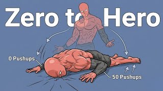 0 To 50 Push Ups Transformation Beginner To Beast