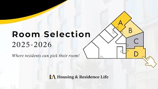Cal State LA 2025-2026 Room Selection Process