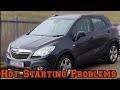 vauxhall mokka hot starting problems