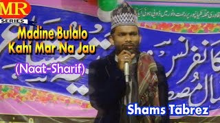 उर्दू नात शरीफ़- اردو نعت شریف !मदीने बुलाओ कहीं मर ना जाऊँ!Shams Tabrez! Urdu Naat Sharif New