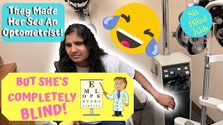 Blind Girl Sent To An Optometrist For Eye Exam! 😂😱🤦‍♀️🕶️