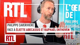 Philippe Caverivière face à Éliette Abecassis et Raphaël Enthoven