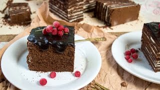 Chocolate cake Spartak recipe