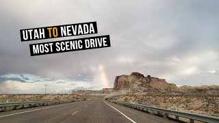 Utah to Nevada Scenic Drive via I-70 | POV | Driving Tour | The World Cruisers