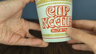 Bandai 1/1 Best Hit Chronicle Cup Noodle Unboxing + Review